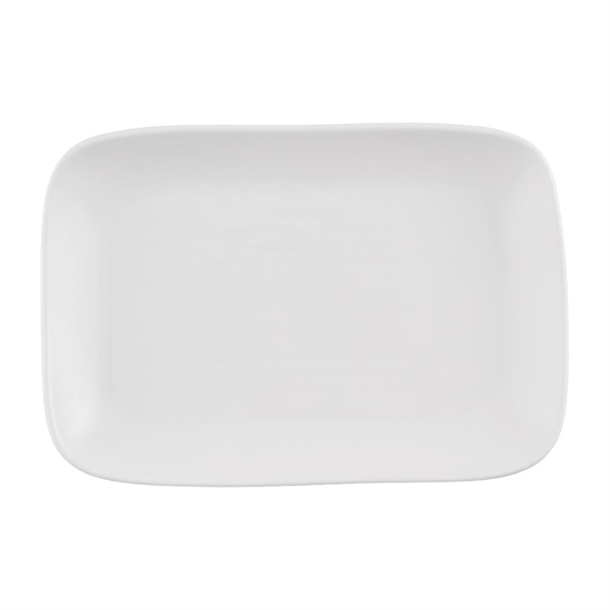 Churchill White Natural Deep Tray - 260x180mm (Pack 6) (B2B)