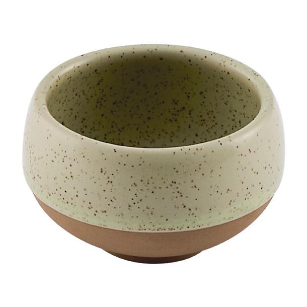 Churchill Stonecast Speckled Green Dip Pot - 60mm (Pack 12) (B2B)