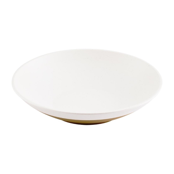Churchill Melamine Shallow Bowl White - 300mm (Pack 4) (Direct)