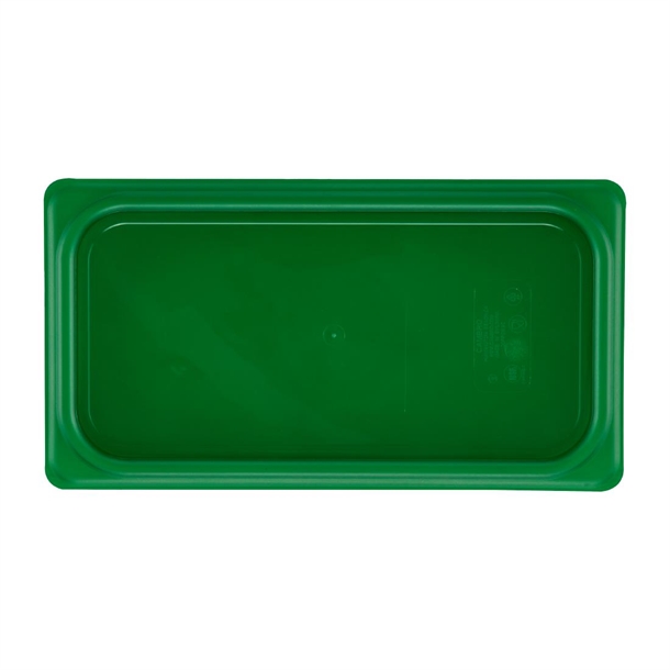 Cambro Safetrak IML Polypropylene Green Seal Lid - GN 1/3