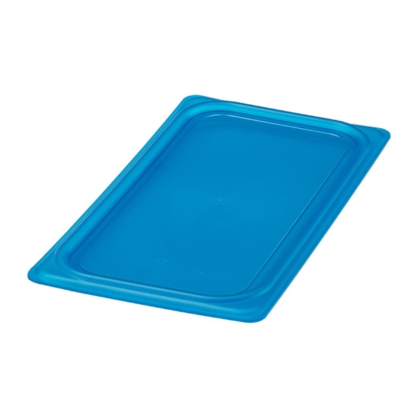 Cambro Safetrak IML Polypropylene Blue Seal Lid - GN 1/3
