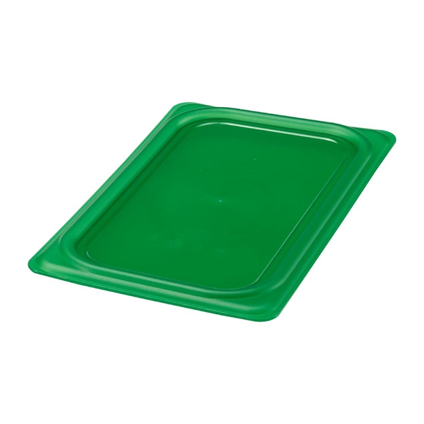 Cambro Safetrak IML Polypropylene Green Seal Lid - GN 1/4