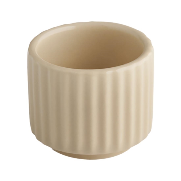 APS THE GRID Porcelain Bowl Sand - 45x40mm 25ml (Pack 12) (B2B)