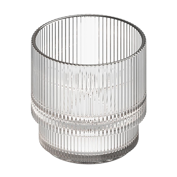 APS THE GRID Drinking Glass - 175ml 75x75mm (Pack 6) (B2B)