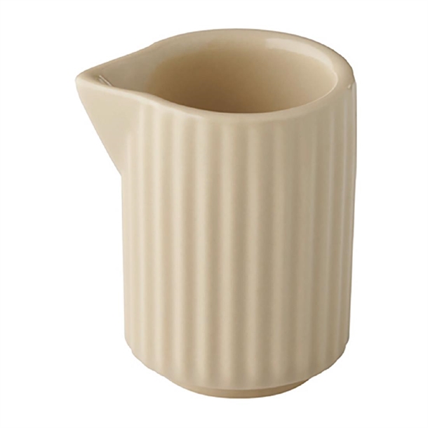 APS THE GRID Porcelain Pourer Sand - 45x65mm 40ml (Pack 6) (B2B)