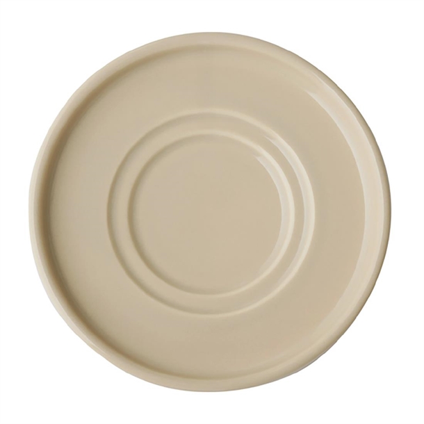 APS THE GRID Porcelain Espresso Saucer - 125x20mm (Pack 6) (B2B)