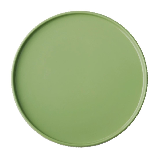 APS THE GRID Sage Porcelain Plate - 260x25mm (Pack 3) (B2B)