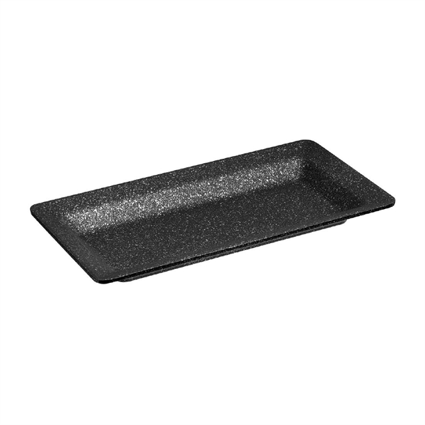 APS FROSTFIRE Black & Silver Non-Stick Coated Tray - GN 1/3 325x176x30mm (B2B)