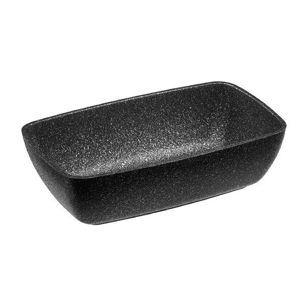 FROSTFIRE Black & Silver Non-Stick Coated Bowl - GN 1/4 2Ltr 265x162x75mm (B2B)