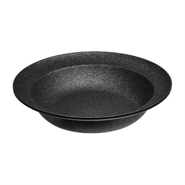 APS FROSTFIRE Black & Silver Non-Stick Coated Bowl - 5.6Ltr 450x100mm (B2B)