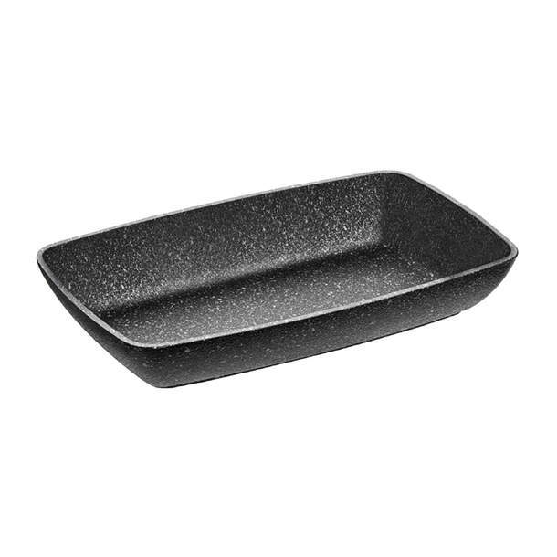 FROSTFIRE Black & Silver Non-Stick Coated Bowl - GN 1/4 1Ltr 265x162x45mm (B2B)