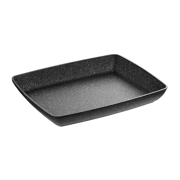 FROSTFIRE Black& Silver Non-Stick Coated Bowl - GN 1/2 2.4Ltr 325x265x45mm (B2B)