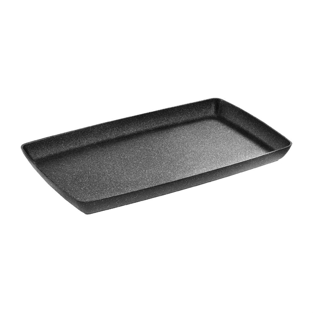 FROSTFIRE Black &Silver Non-Stick Coated Bowl - GN 1/1 4.5Ltr 530x325x45mm (B2B)