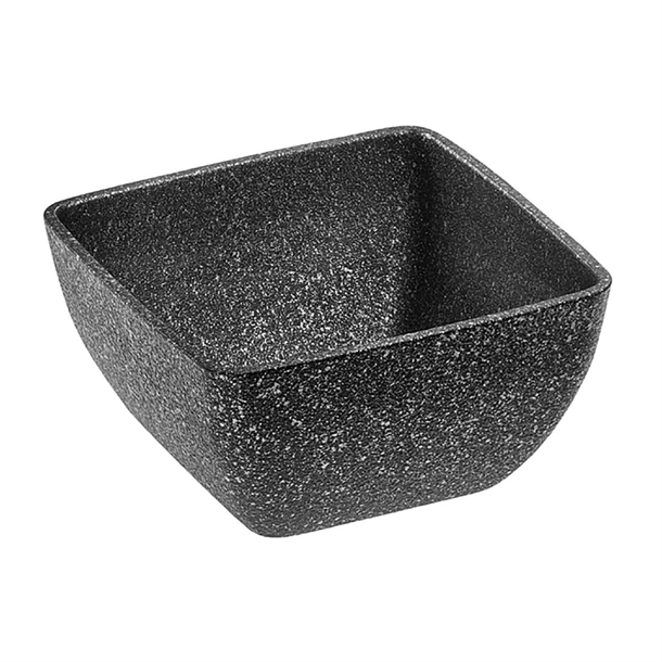 APS FROSTFIRE Black & Silver Non-Stick Coated Bowl - 0.5Ltr 125x125x65mm (B2B)