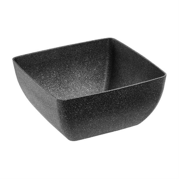 APS FROSTFIRE Black & Silver Non-Stick Coated Bowl - 8Ltr 300x300x140mm (B2B)
