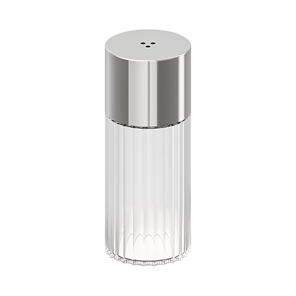 APS THE GRID Stainless Steel Pepper Shaker - 35x90mm 40ml (B2B)