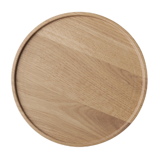 APS THE GRID Lacquered Oak Wood Plate - 200x15mm (B2B)