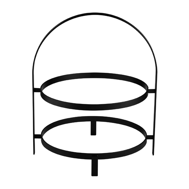 APS THE GRID Black Metal Serving Rack - 295x265mm (B2B)