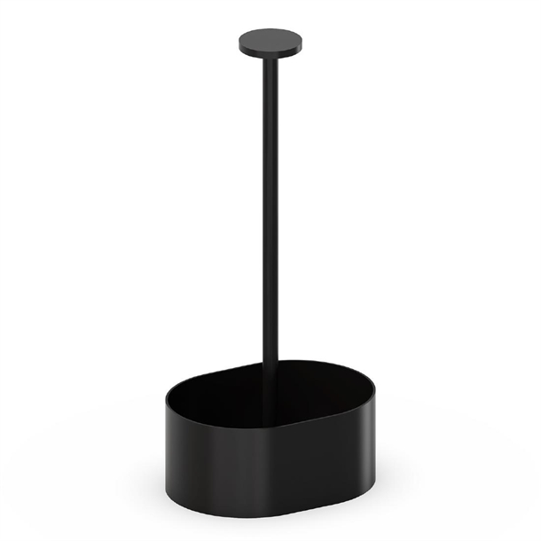 APS THE GRID Black Stainless Steel Cruet - 145x105x300mm (B2B)