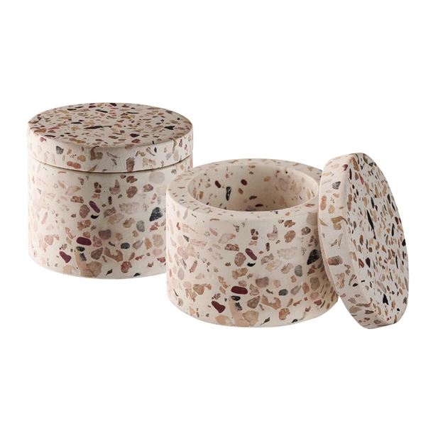 APS TERRAZZO Concrete Container - 40ml 60x50mm (B2B)