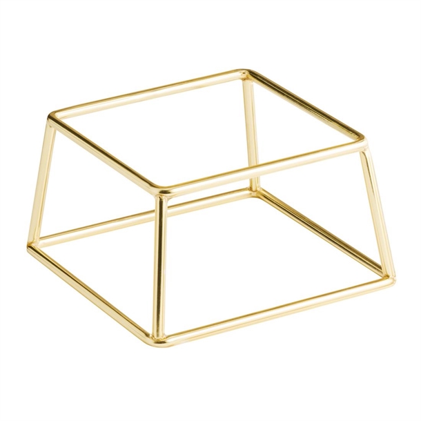 APS MULTI Gold Buffet Stand - 180x180x100mm (B2B)