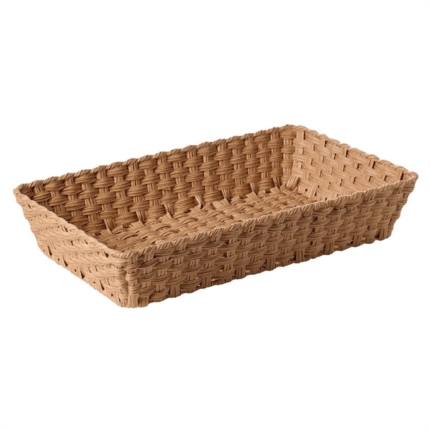APS TWIRL Brown Basket - GN 1/1 530x32.5x100mm (B2B)