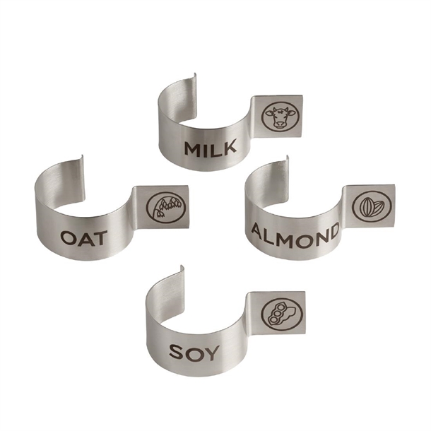 APS Stainless Steel Label Clips (B2B)