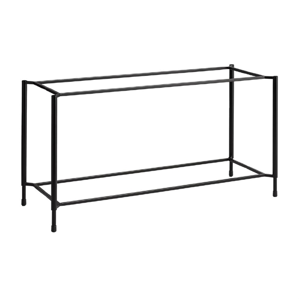 APS VALO GN Buffet Stand Metal Black - 570x210x285mm (B2B)