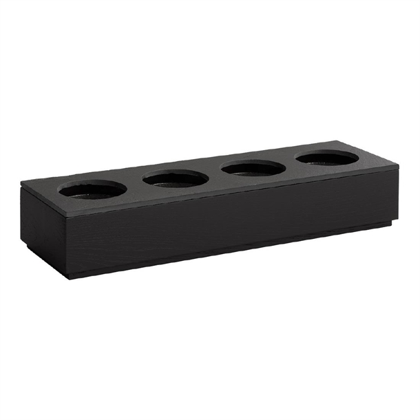 APS Natural Slate Tray Circle - GN 2/4 530x162mm (B2B)