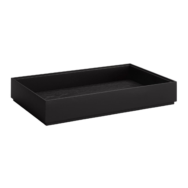 APS VALO Wooden Box Black - GN 1/1 85x530x325mm (B2B)