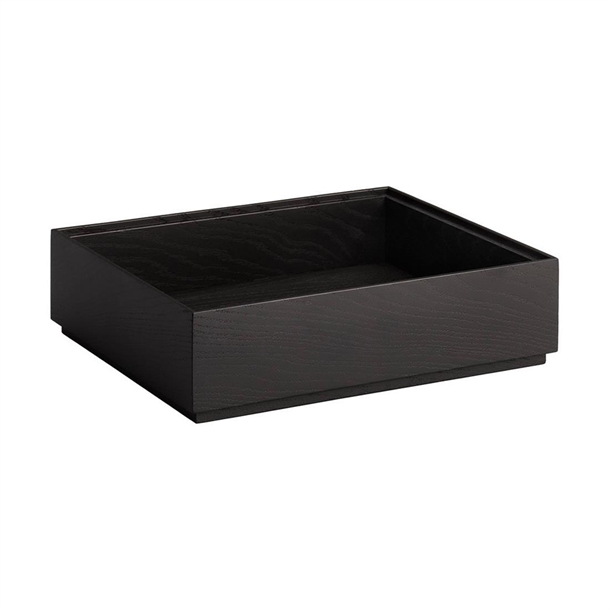 APS VALO Wooden Box Black - GN 1/2 85x325x265mm (B2B)
