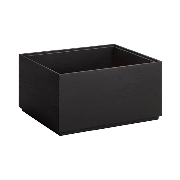 APS VALO Wooden Box Black - GN 1/2 165x325x265mm (B2B)