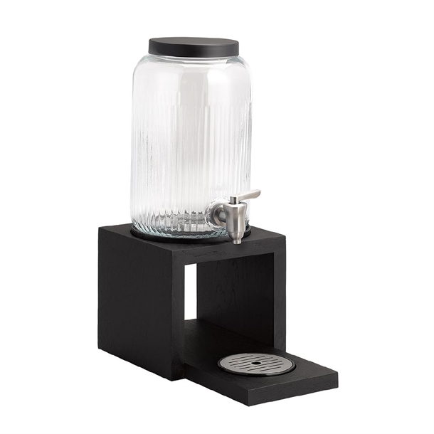 APS VALO Glass Beverage Dispenser - 180x180x410mm 3.8Ltr (B2B)