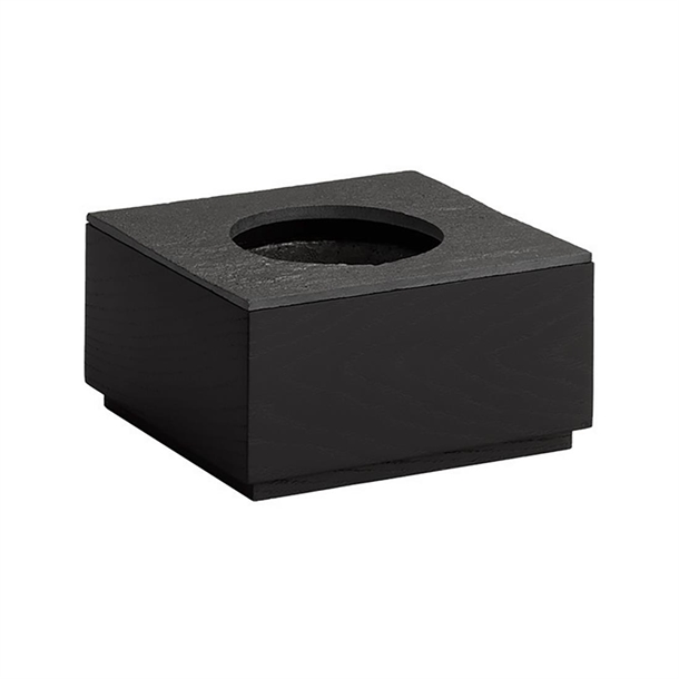 APS VALO Wooden Cool Box Black - GN 1/6 90x176x162mm (B2B)