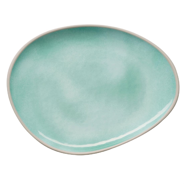 APS CALA Melamine Plate Green - 335x260x25mm (B2B)