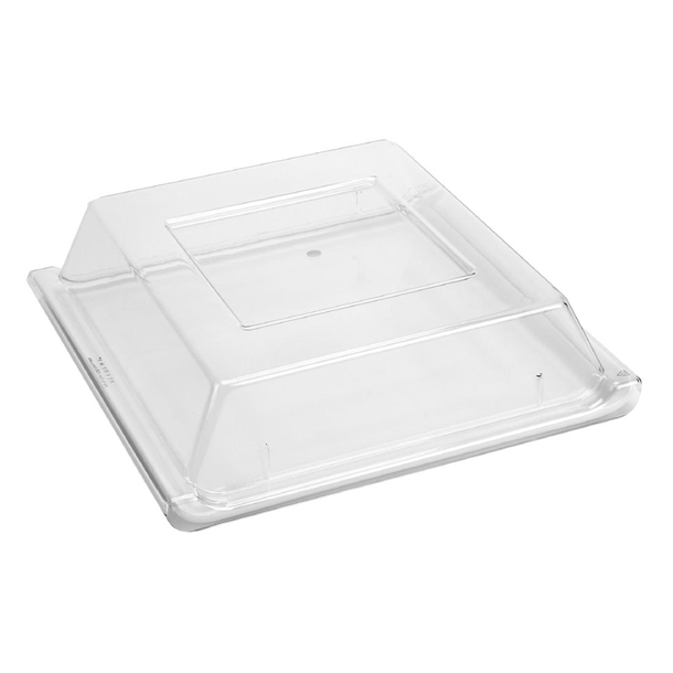 Churchill Tritan Plastic Square Buffet Cover - 280x280mm (Pack 2) (Direct)