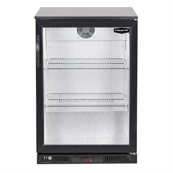 Sterling Pro Green SP1LO-OUT-BK Single Door Outdoor Bottle Cooler Black (Direct)