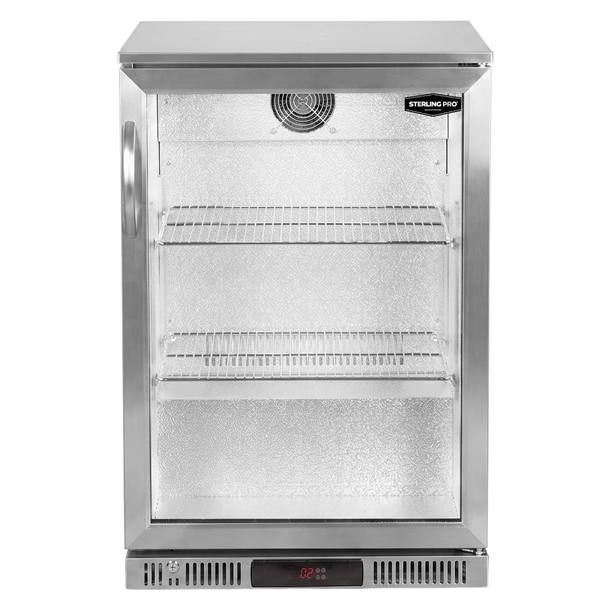Sterling Pro Green SP1LO-OUT-STS Single Door Bottle Cooler St/St (Direct)