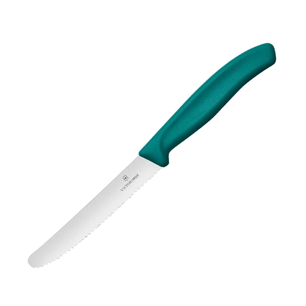 Victorinox Swiss Classic Tomato Knife Mixed Colours - 11cm (Set 6)