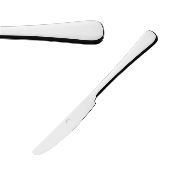 Elia Clara Stainless Steel Dessert Knife Solid (Pack 12) (B2B)