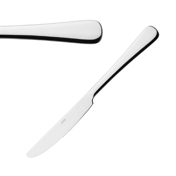 Elia Clara Stainless Steel Table Knife Solid (Pack 12) (B2B)