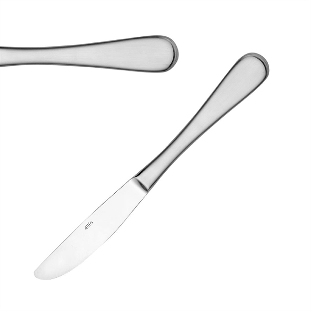 Elia Spectro Stainless Steel Dessert Knife Solid (Pack 12) (B2B)