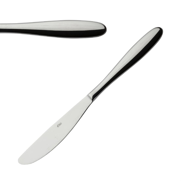 Elia Viola Stainless Steel Dessert Knife Solid (Pack 12) (B2B)