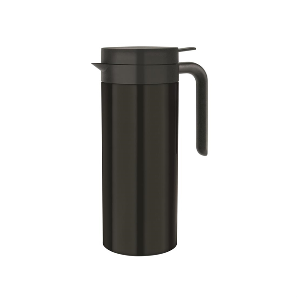 Elia Cylinder-Type Vacuum Jug Black - 1Ltr (B2B)
