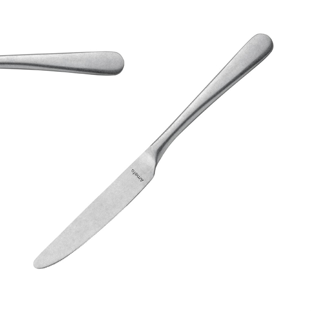 Amefa Austin Dessert Knife Stonewash (Pack 12) (B2B)