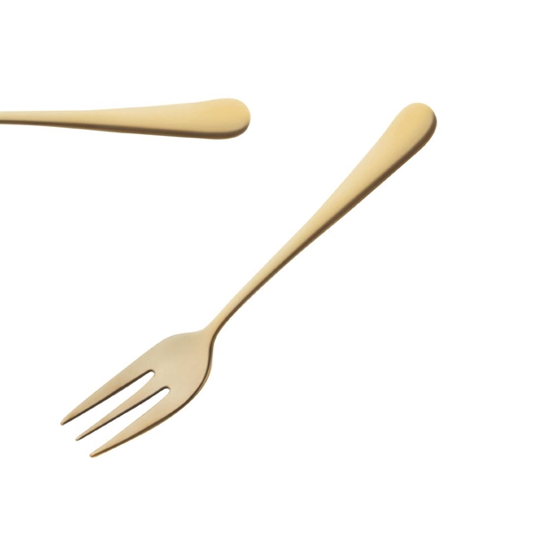 Amefa Austin Cake Fork Gold PVD (Pack 12) (B2B)