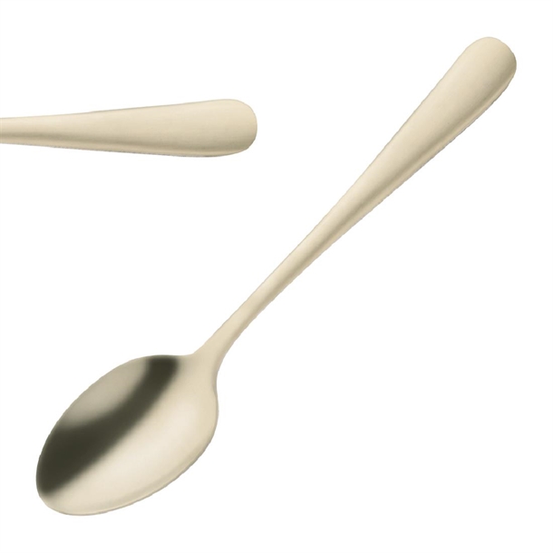 Amefa Austin Espresso Spoon Champagne PVD (Pack 12) (B2B)