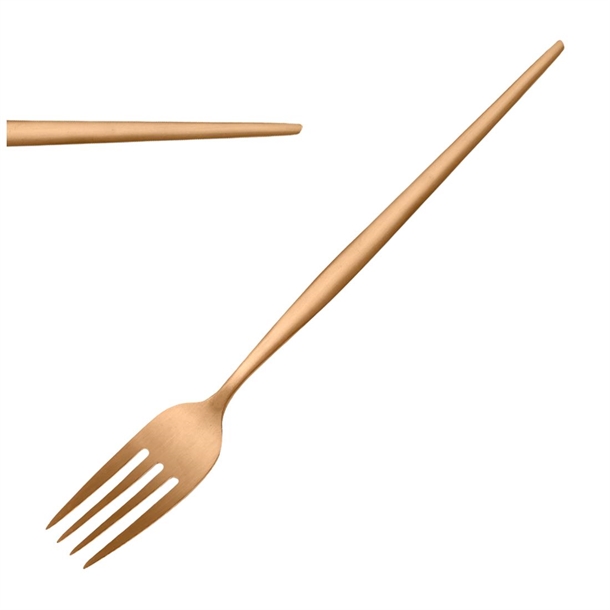 Amefa Soprano Copper Dessert Fork (Pack 12) (B2B)
