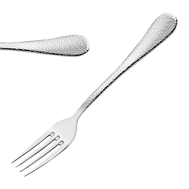 Amefa Sierra Table Fork Hammered (Pack 12) (B2B)