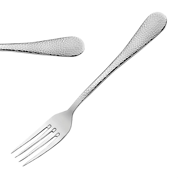 Amefa Sierra Dessert Fork Hammered (Pack 12) (B2B)